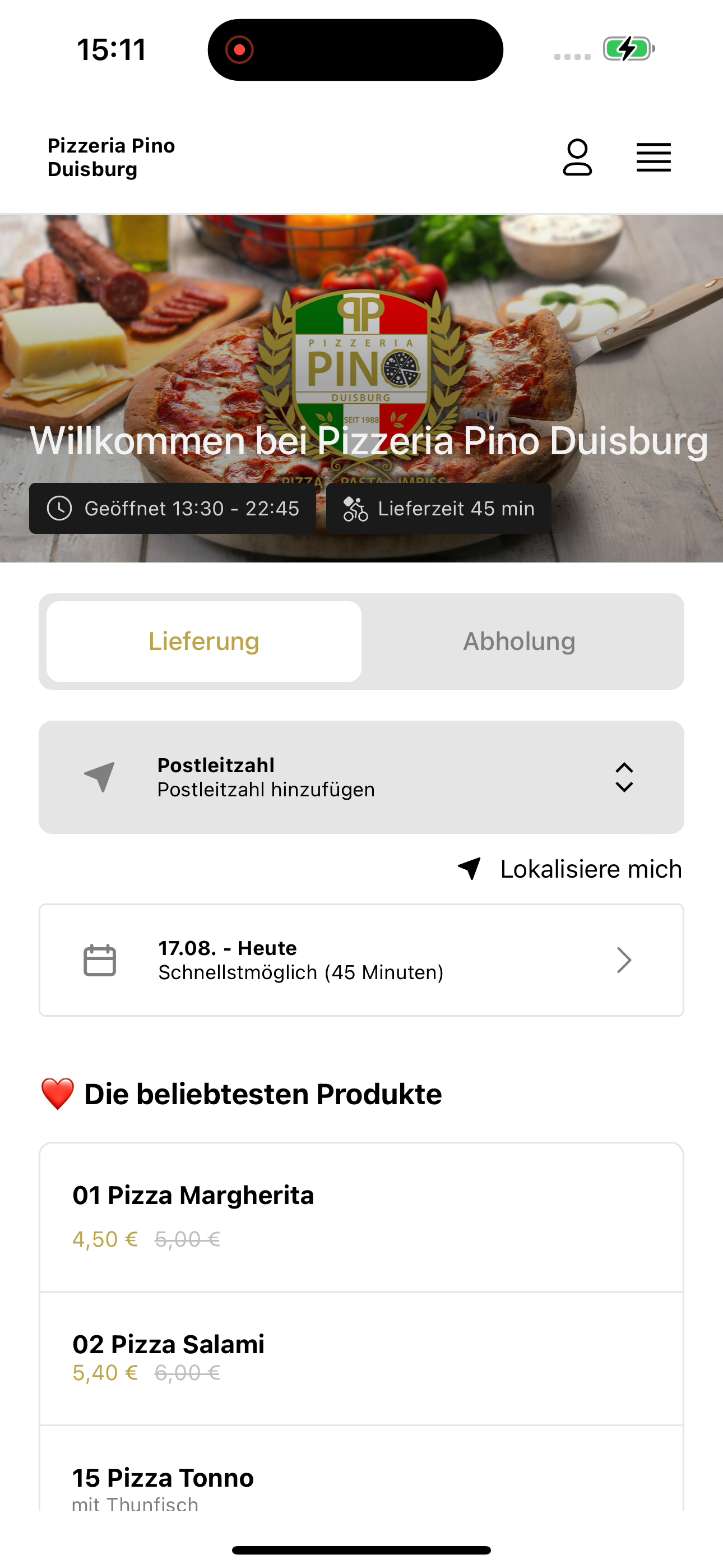 Pizzeria Pino Duisburg screenshot 6