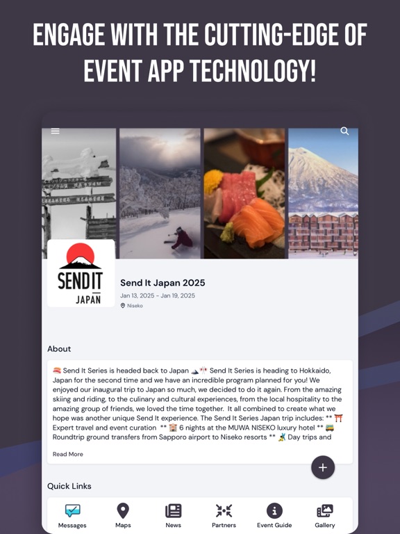 Send It Series iPad screenshot 1 - Business app