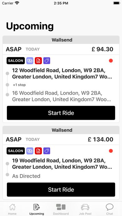 City Driver App Screenshot