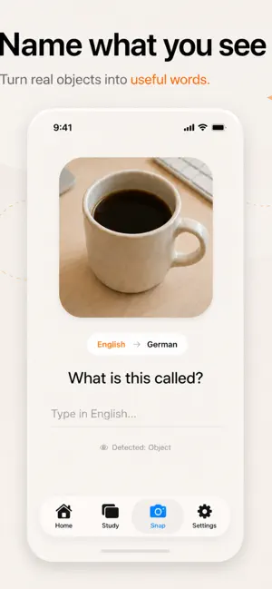 Linget - AI Photo Vocabulary screenshot 1