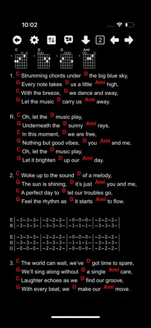 Miraf SongBook screenshot 3
