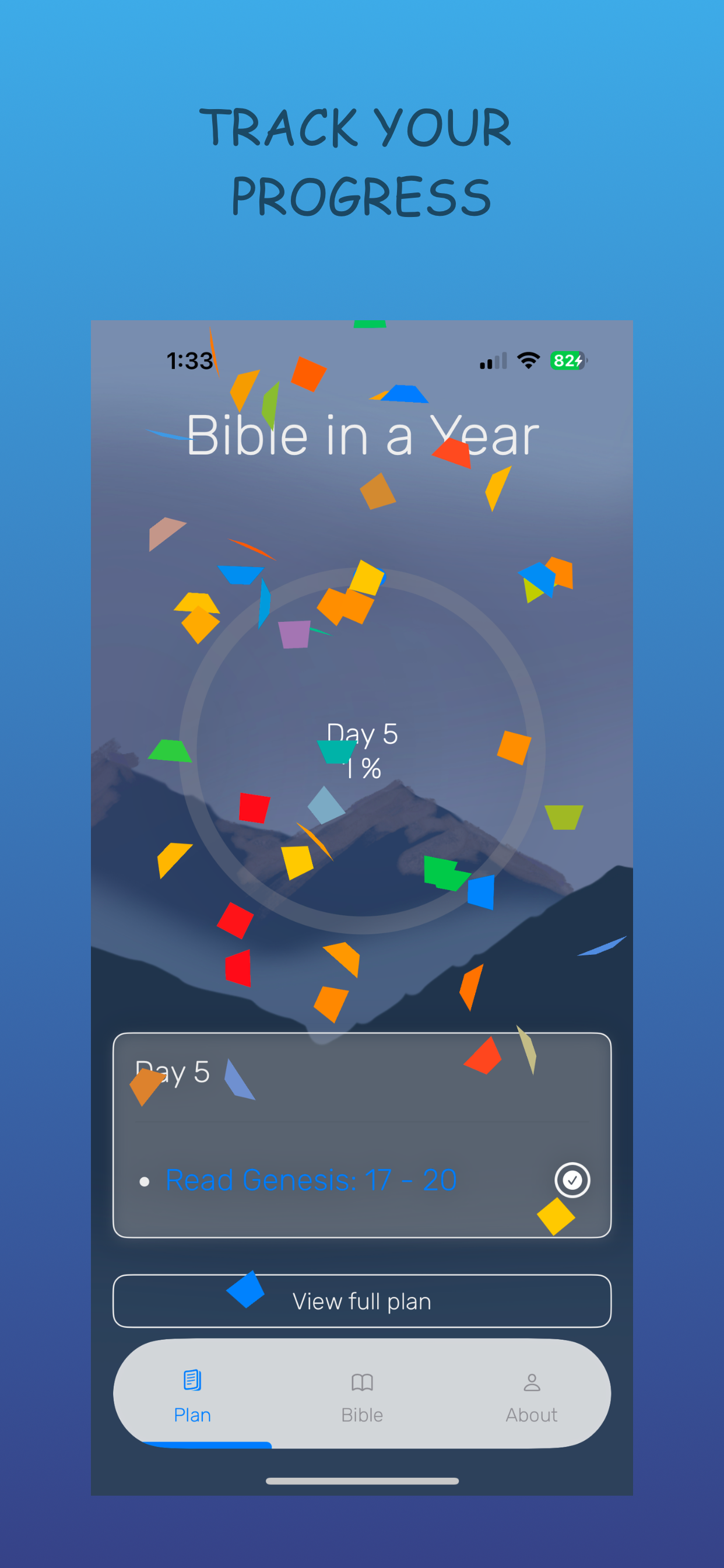 BibleInAYear - 365 Days Plan
