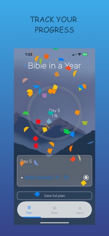 BibleInAYear - 365 Days Plan screenshot