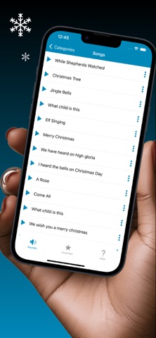 Christmas Ringtones & Carols iPhone screenshot
