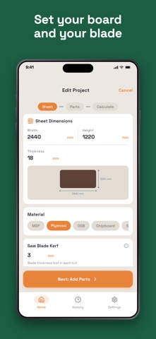 Cutlist: Optimize Kerf Screenshot 3 of 5