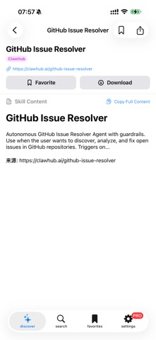 SkillHub: Discover AI Skills iPhone screenshot