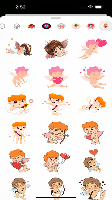 Screenshot #2 pour Sweet Angel Stickers Pack