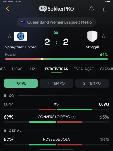 SokkerPRO iPad screenshot 9