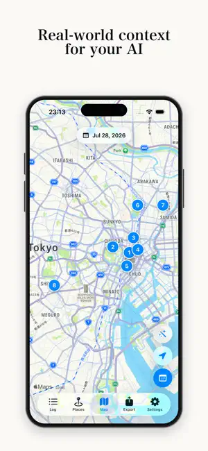 Silica: Location History screenshot 1