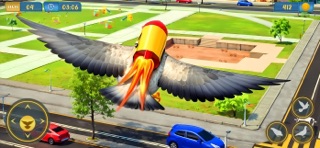 Pigeon Bird Flying Games 3D screenshot