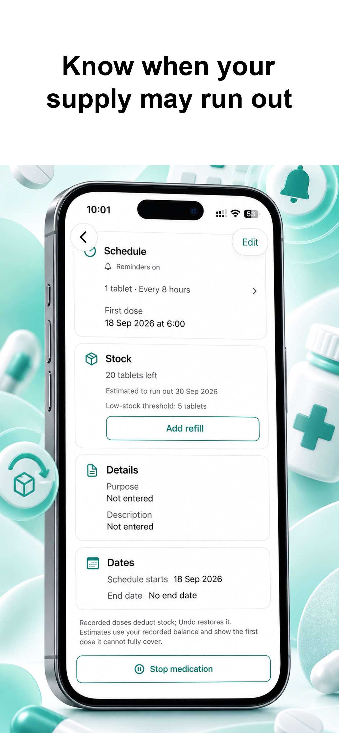 Screenshot 5 of Medication List : Meds Tracker