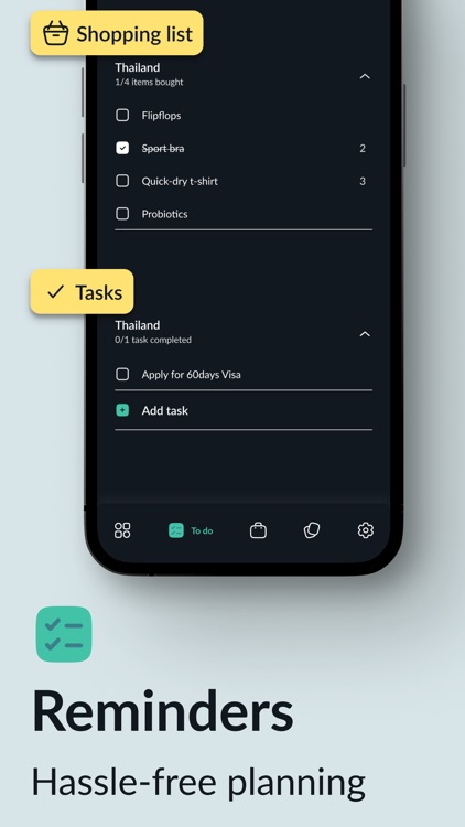 Pak - Travel Packing Checklist screenshot-6