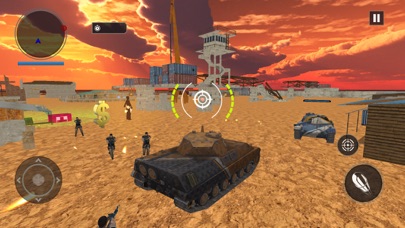 Battle Tank Simulator War Game Screenshot
