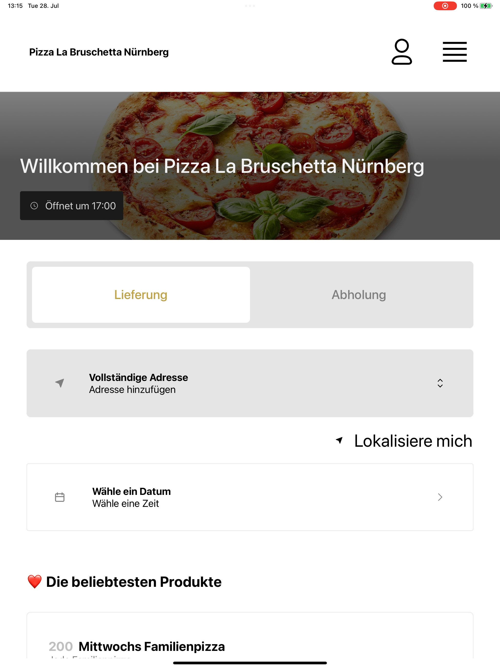 Pizza La Bruschetta Nürnberg screenshot 15