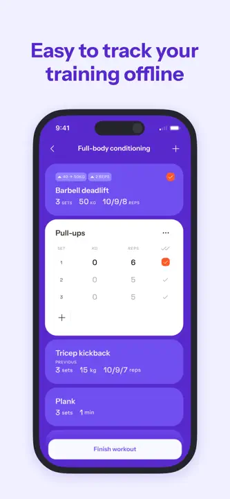 KiniStrength screenshot 3