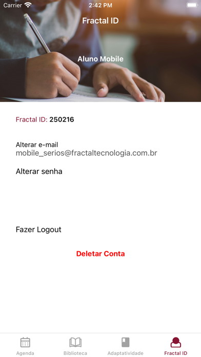 Seriös Acadêmico Screenshot