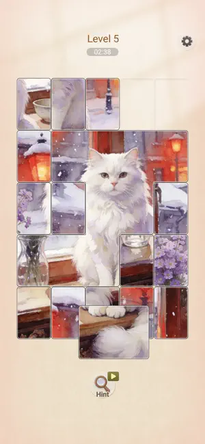 Time Puzzle: Jigsolitaire screenshot 2