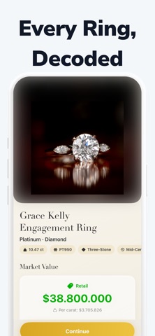 Ring Identifier: Jewelry Value iPhone screenshot