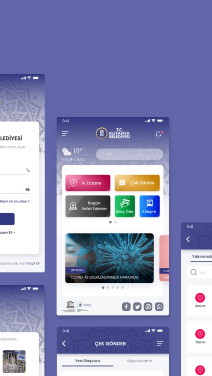 KÜTAHYA BELEDİYESİ UYGULAMASI