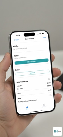 Invoice by IHTechno screenshot