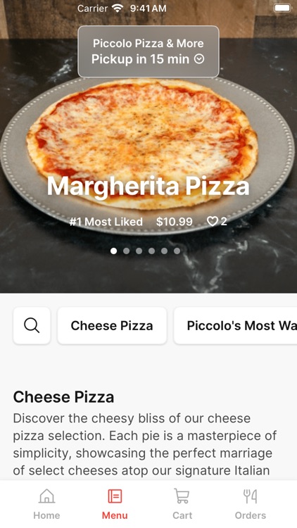 Piccolo Pizza & More