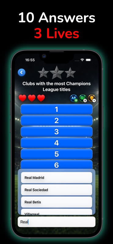 Perfect Ten: Football Quiz screenshot 3