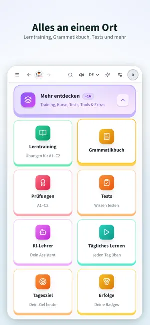 DeutschLernenPlus screenshot 2