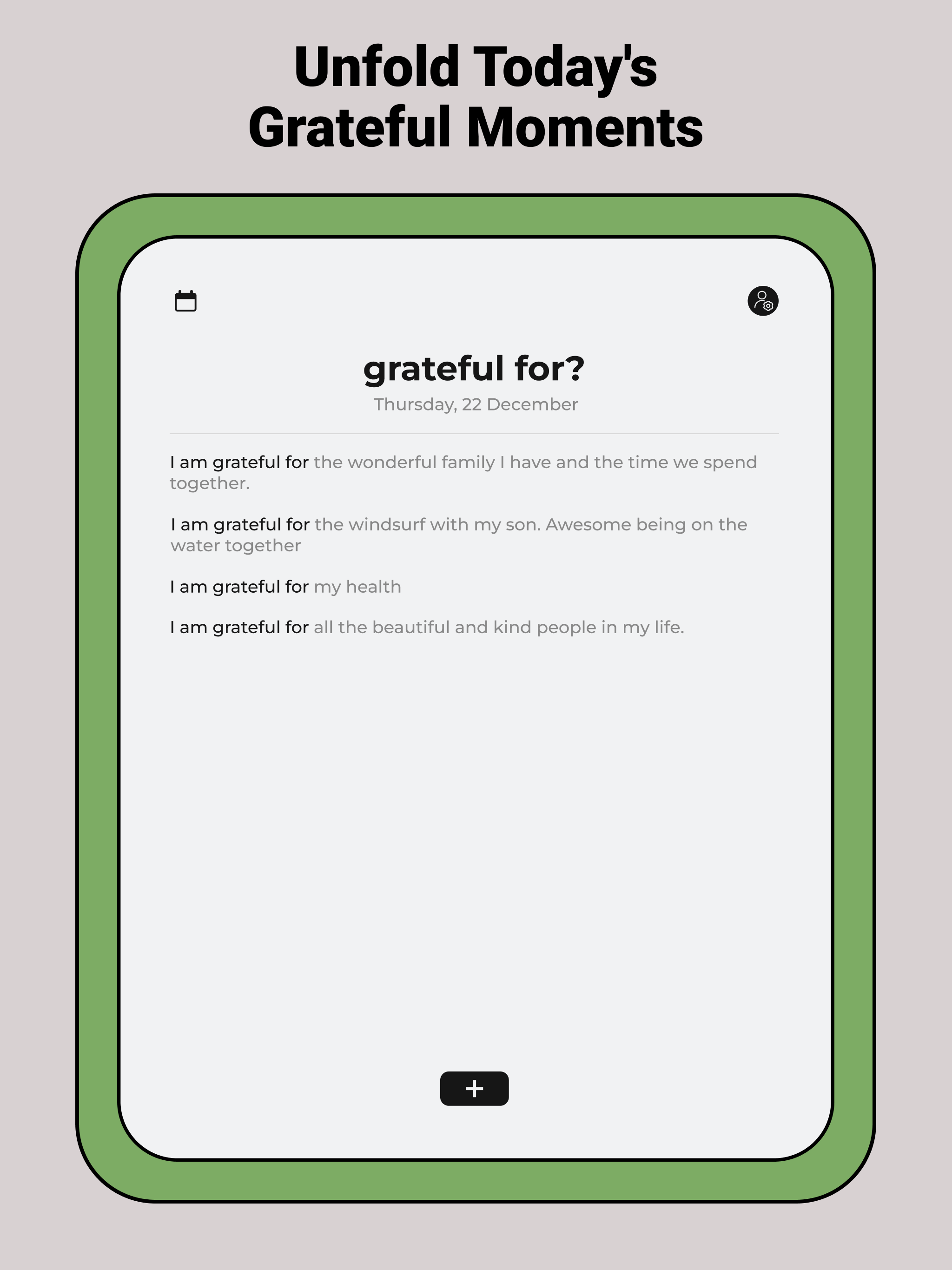 Grateful For