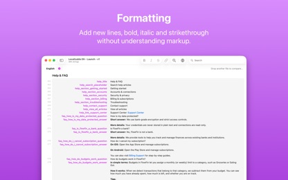 Strings Reviewer screenshot 3