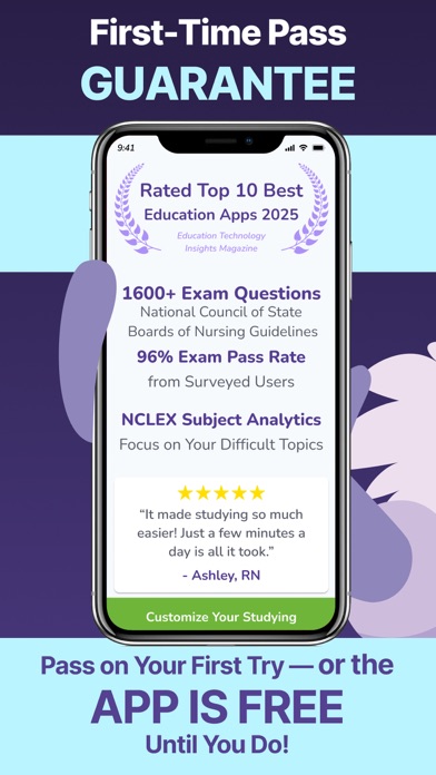 NCLEX RN & PN 2025 Test Prep Screenshot