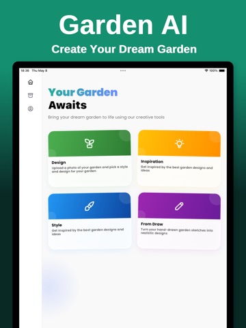 Landscape Design - Gardenby AI iPad screenshot