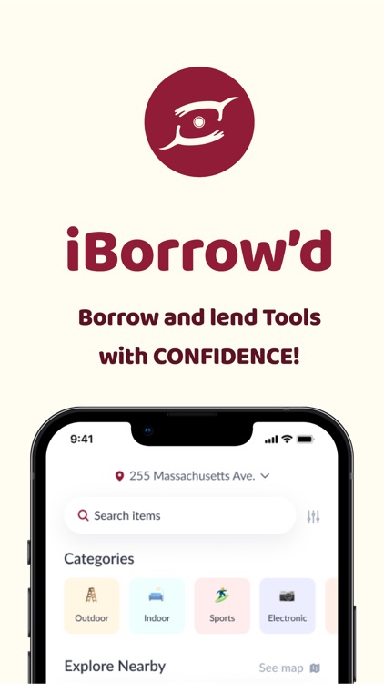 iBorrow’d: Borrow & Lend Tools