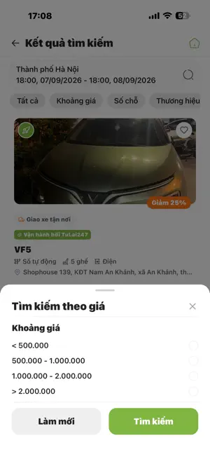TuLai247 - Thuê xe tự lái screenshot 3
