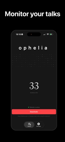 Ophelia: Fast Dictation Screenshot 3 of 3