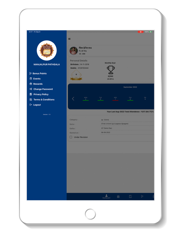 Jain Pathshala iPad screenshot 2 - Education app