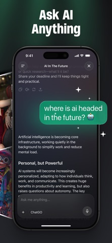 ChatGO - ChatBot AI iPhone screenshot 3