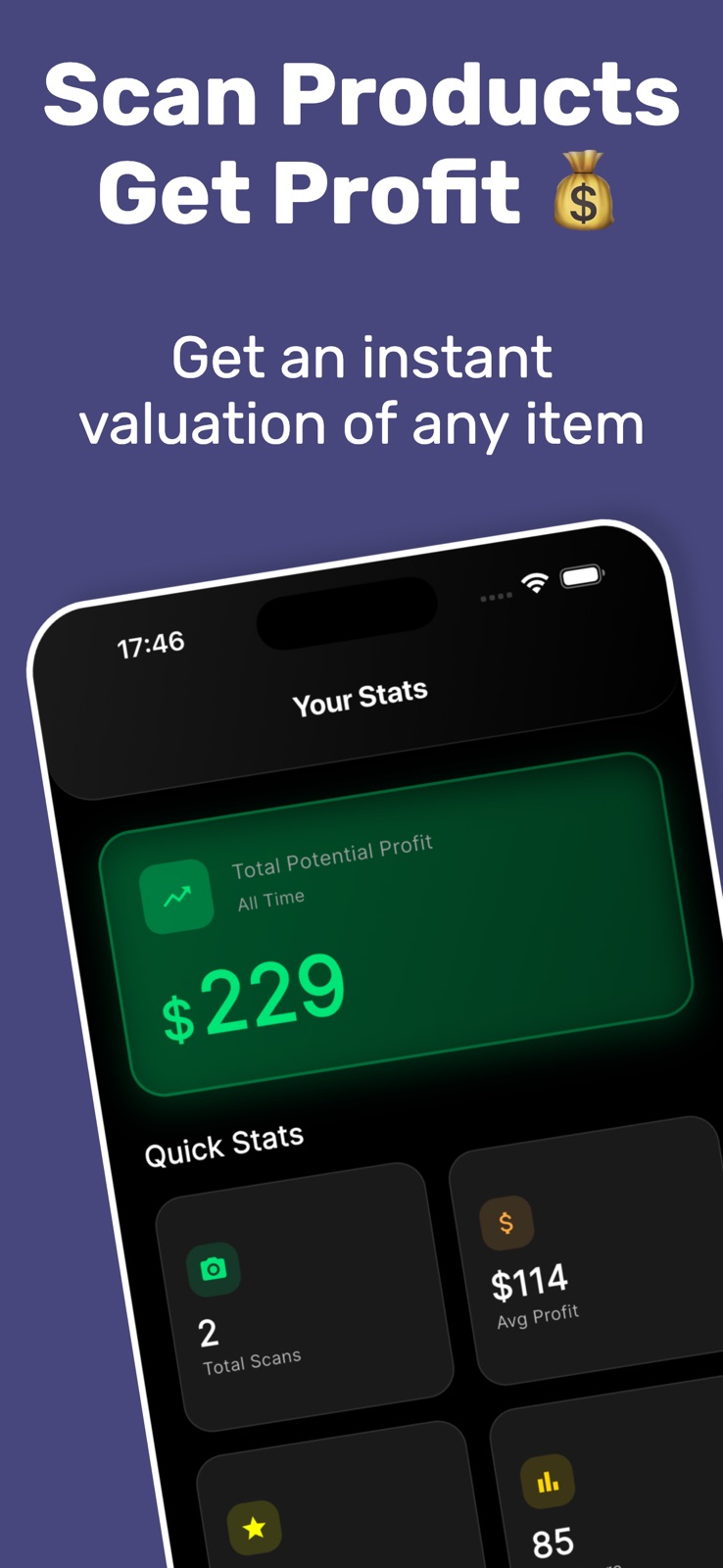 ThriftGenius: AI Product Scan iphone screenshot 1