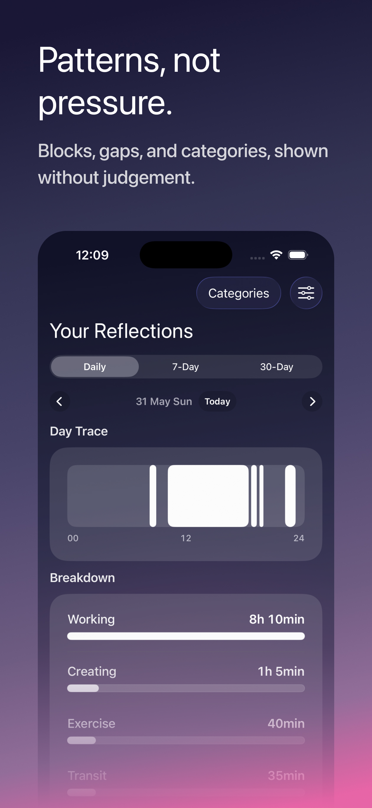 Mirror: Time Tracker screenshot 4