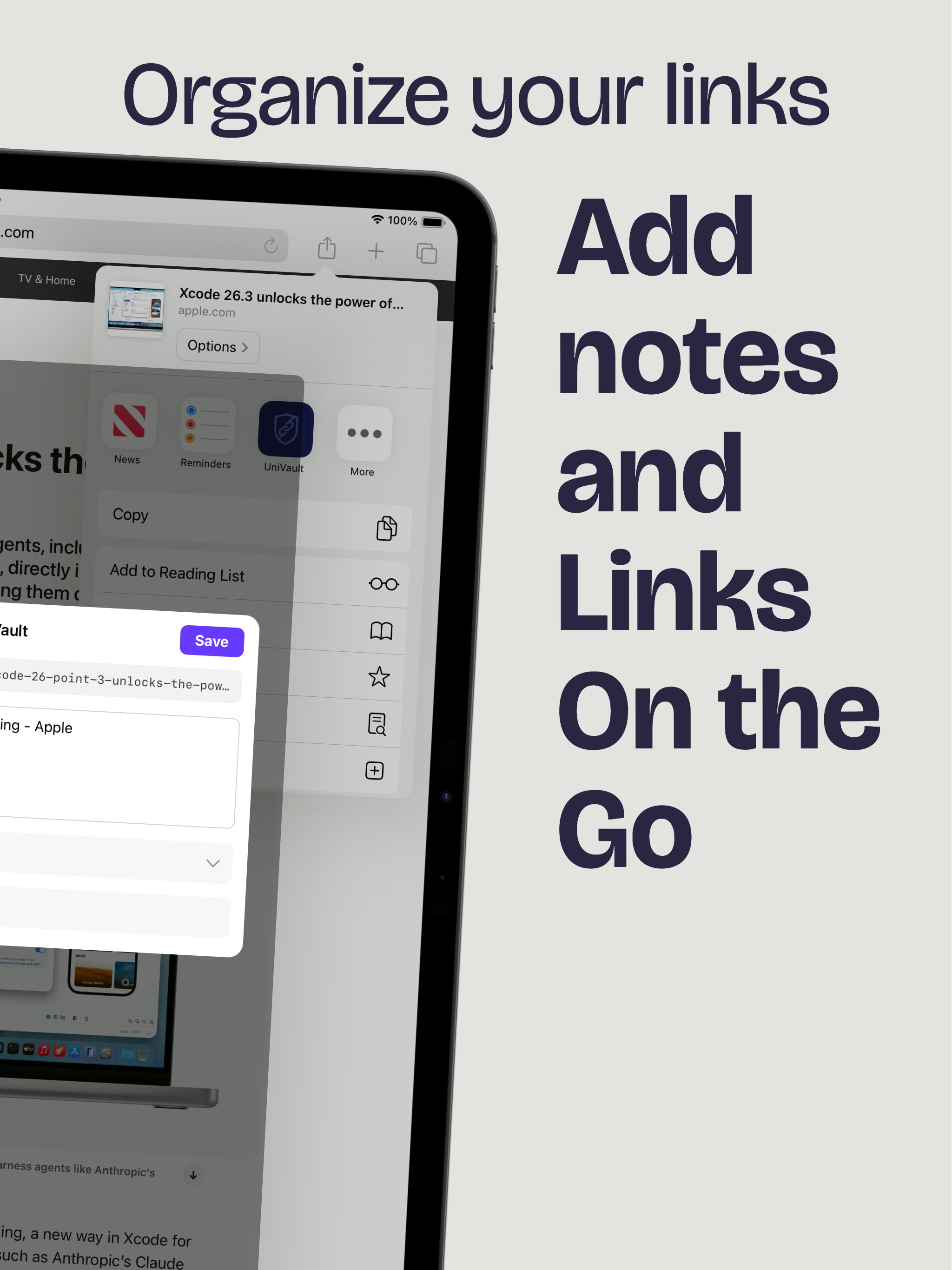 UniVault: Link Manager screenshot 8
