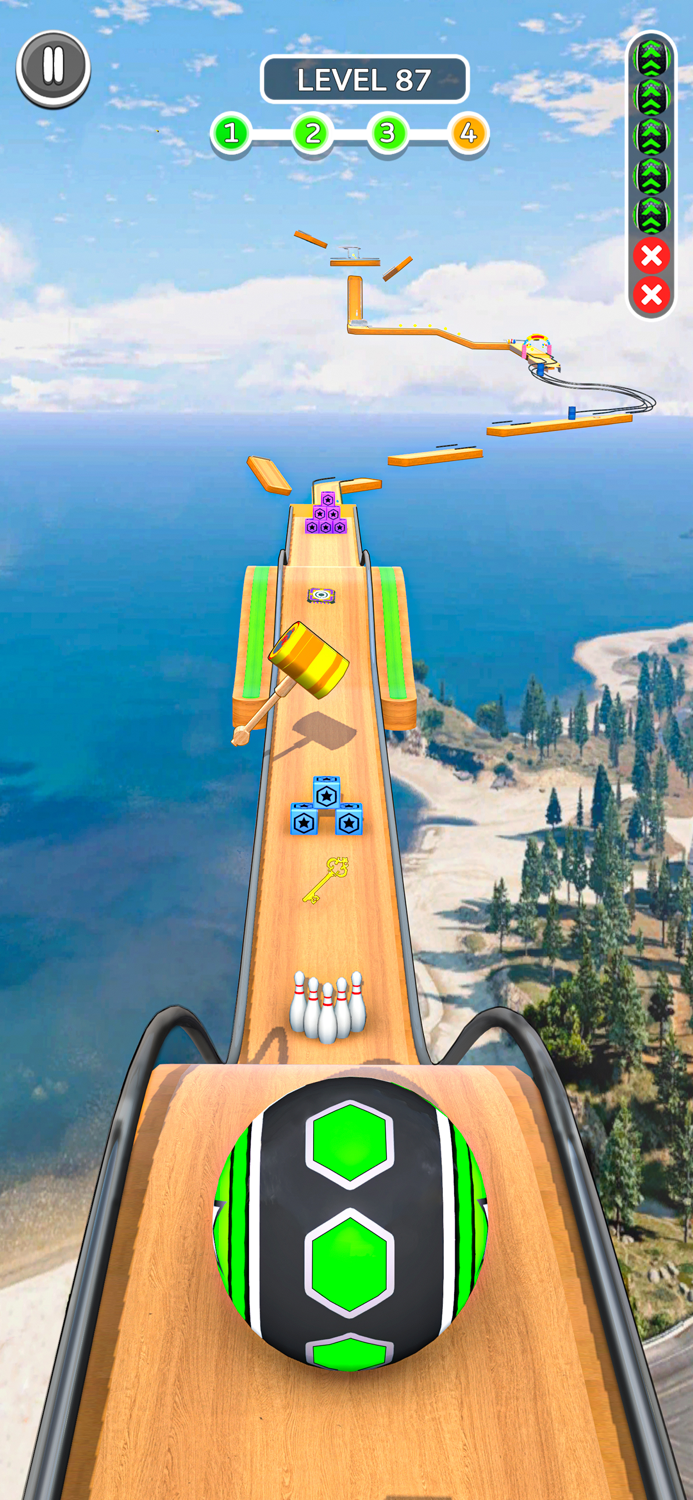 سباق الكرة 3D - ألعاب الكرة