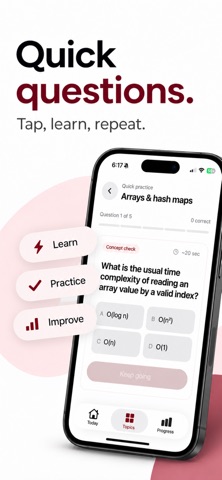 Hourly DSA: Interview Prep Screenshot 4 of 4