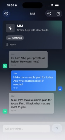 MP AI screenshot