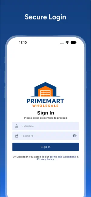 PrimeMart Wholesale screenshot 1