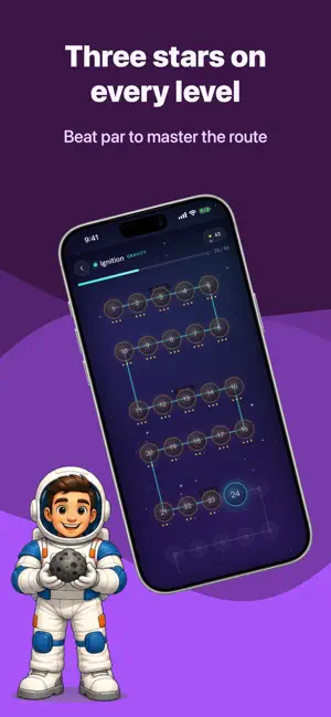 Gravity Lines: Space Puzzle screenshot 3