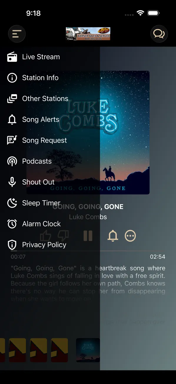 Screenshot #2 pour Bug Country 99.7 & 101.1