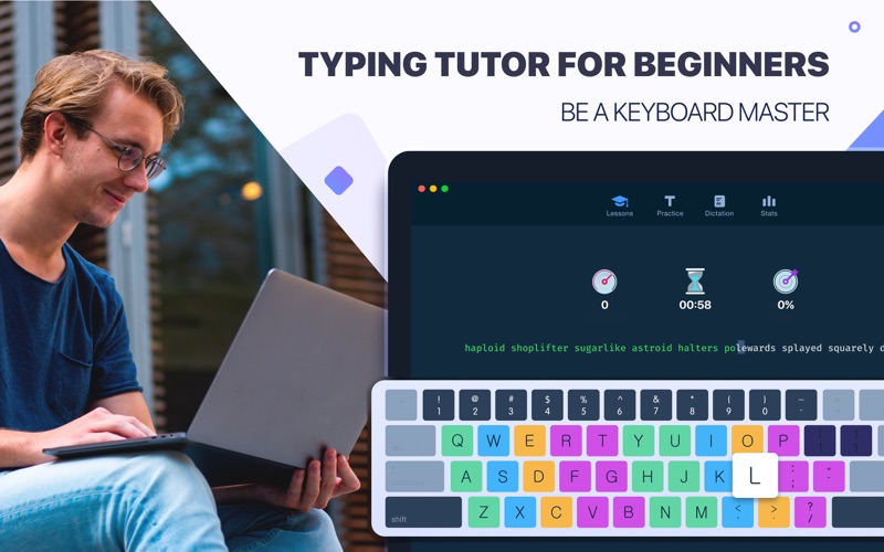 Master of Typing: Tutor Screenshot