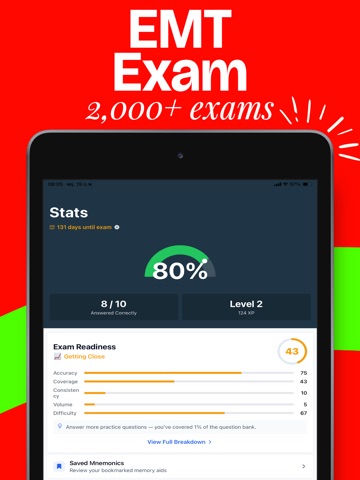 NREMT EMT TEST PREP 2026 - 27 iPad screenshot