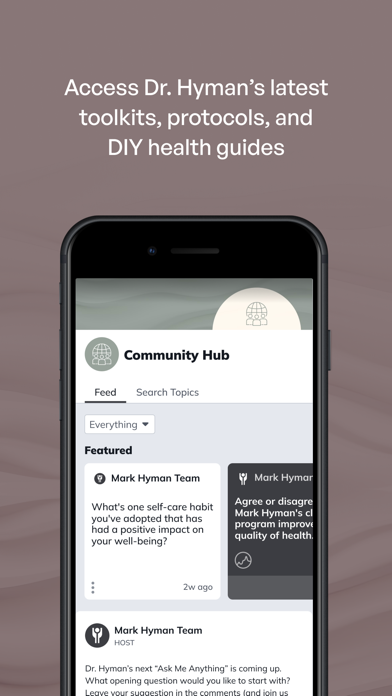 Hyman Health Hub iPhone screenshot 5 - Health & Fitness app