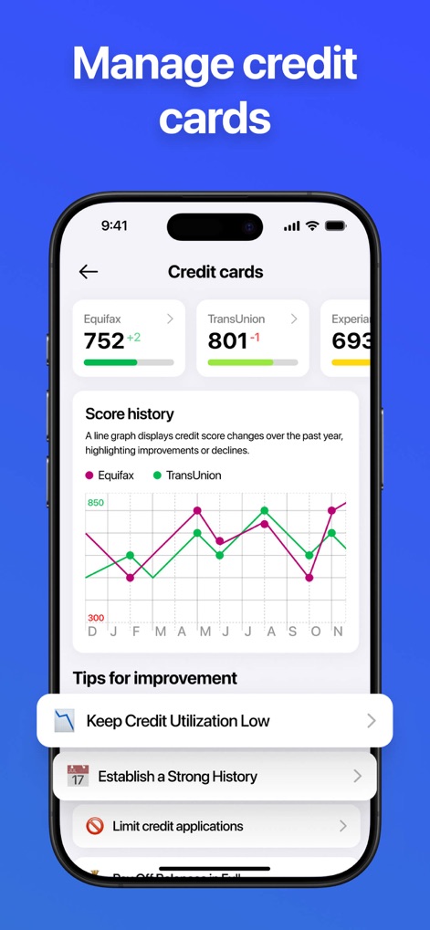 Credit Score Check - Finance App | MWM