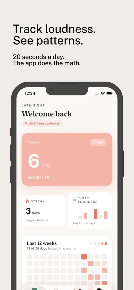 Tinnitus Diary screenshot 4